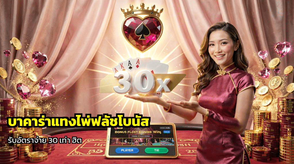 บาคาร่าแทงไพ่ฟลัชโบนัส