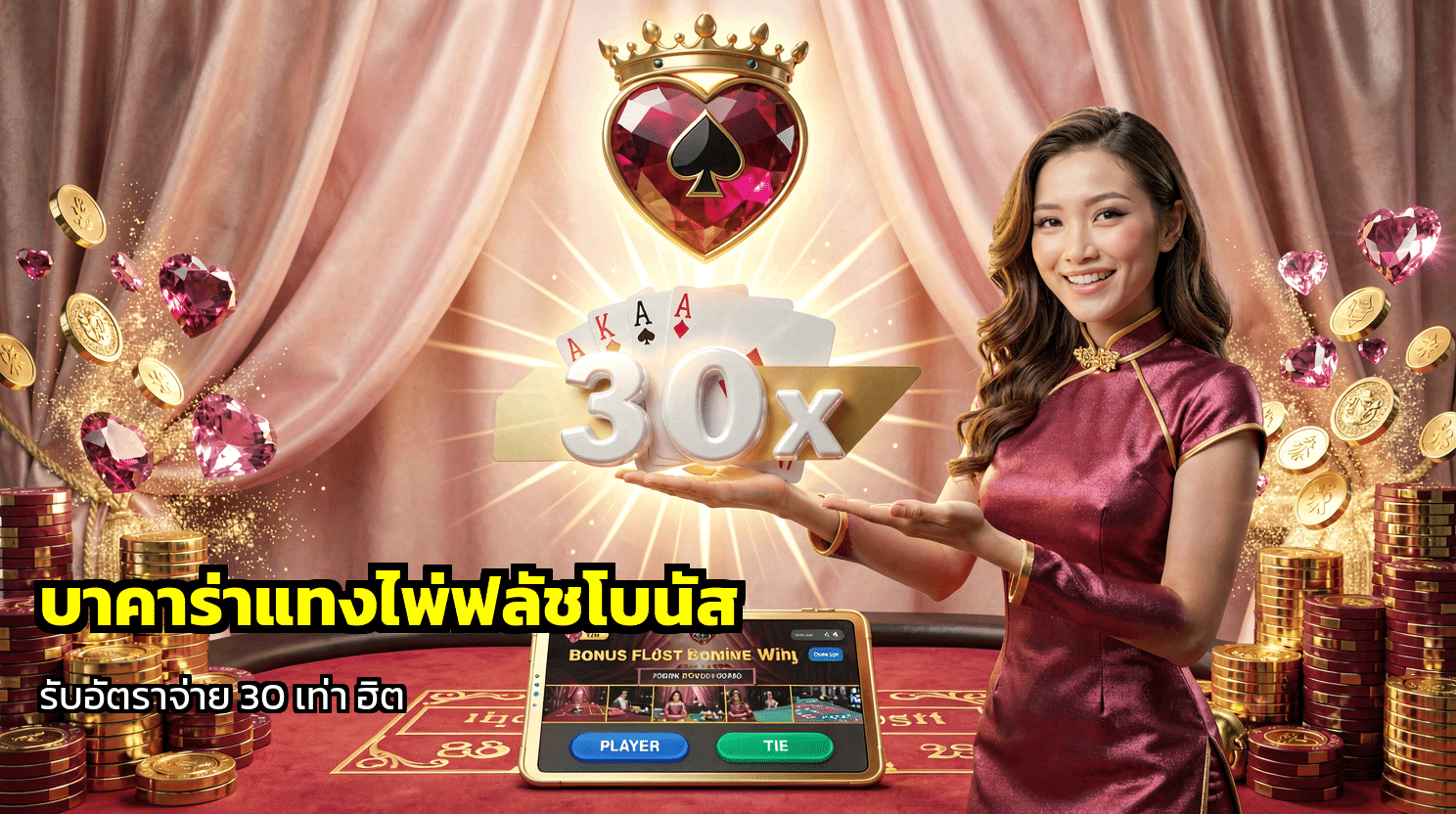 บาคาร่าแทงไพ่ฟลัชโบนัส
